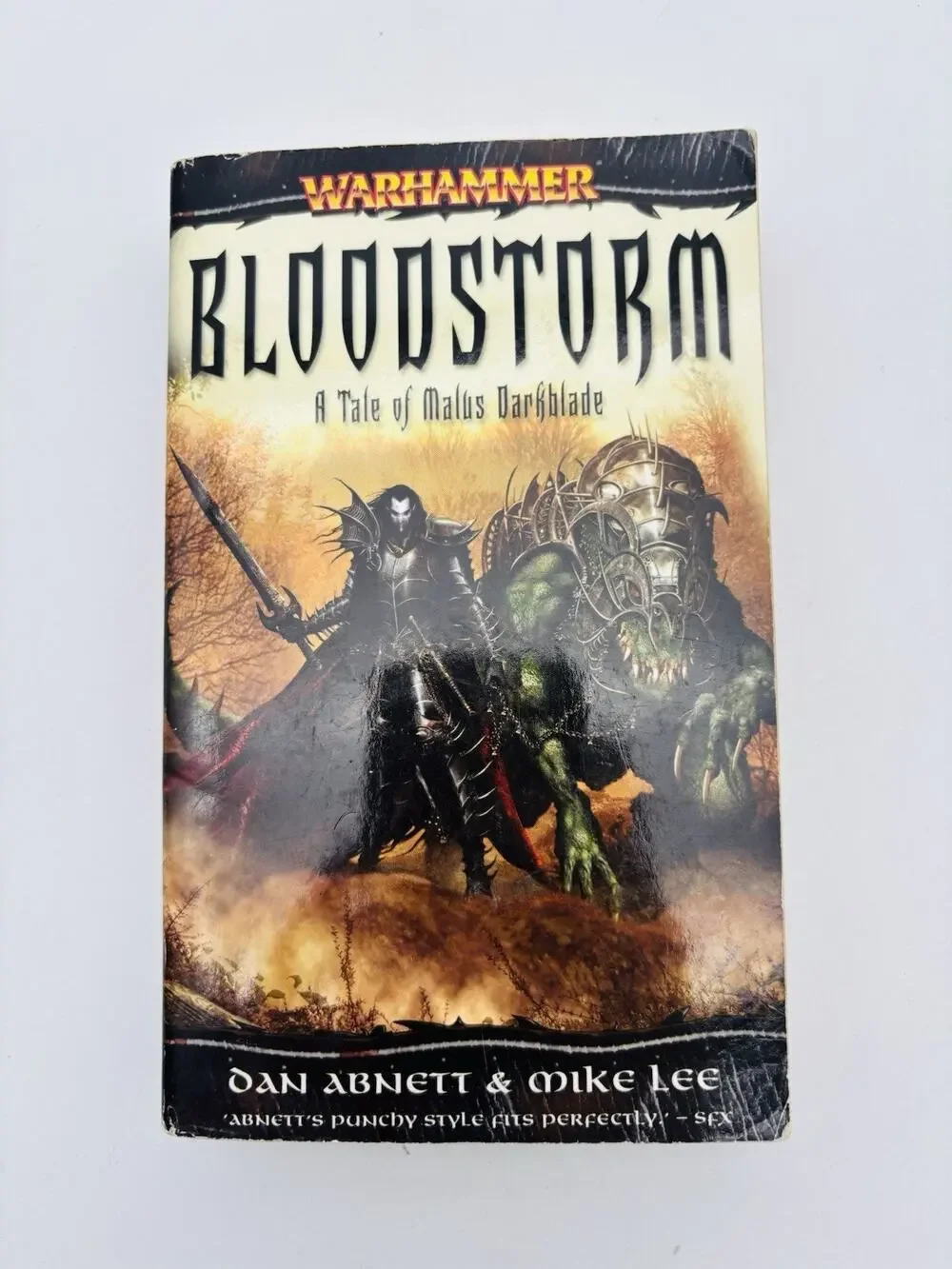 1st Ed BLOODSTORM A TALE OF MALUS DARKBLADE Dan Abnett & Mike Lee WARHAMMER 40K